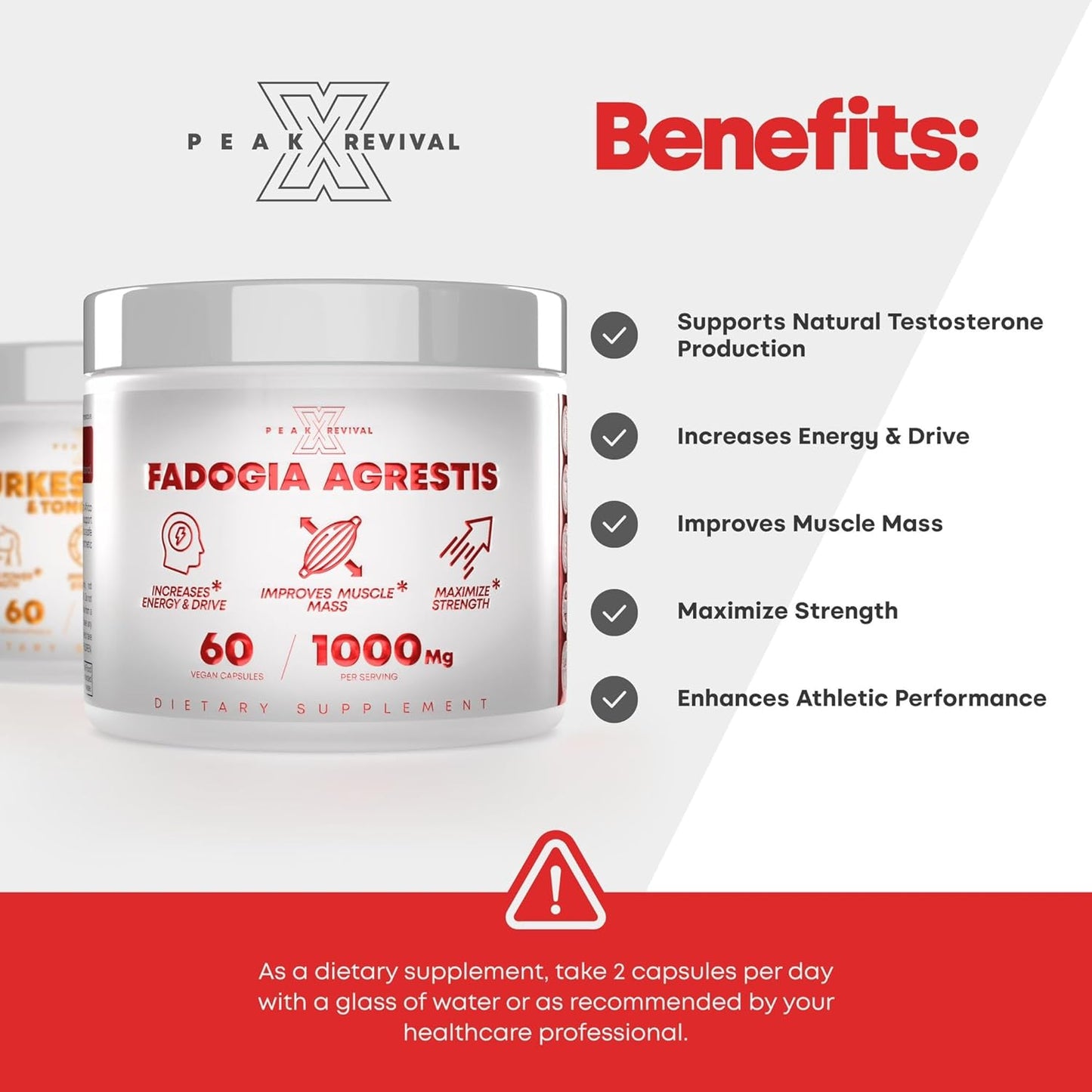 Fadogia Agrestis - Natural Testosterone Booster