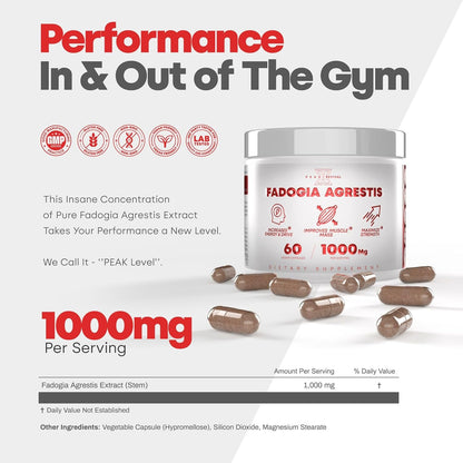 Fadogia Agrestis - Natural Testosterone Booster