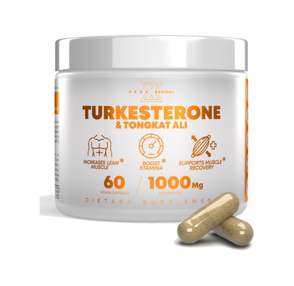 Turkesterone & Tongkat Ali Capsules for Performance